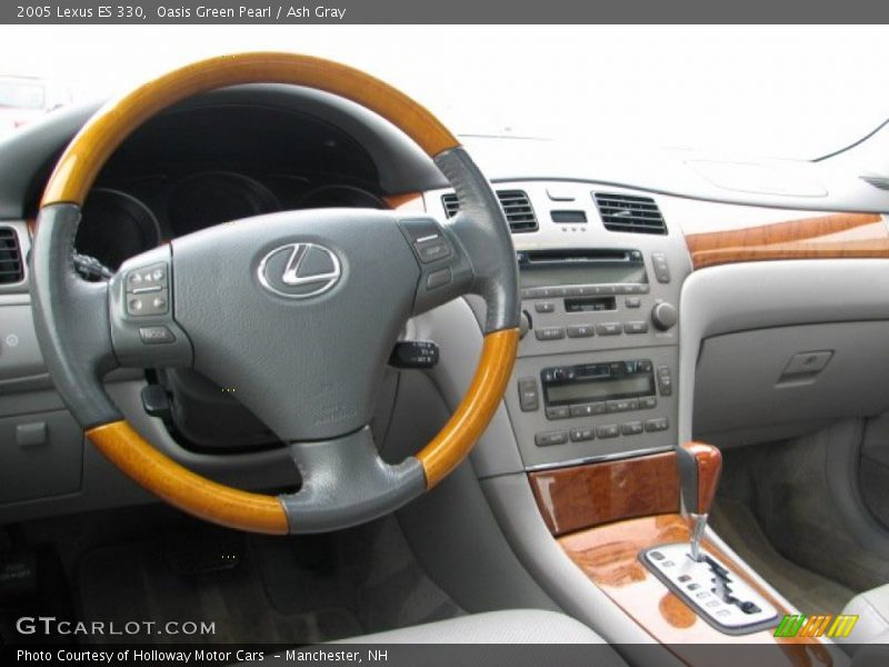 Oasis Green Pearl / Ash Gray 2005 Lexus ES 330