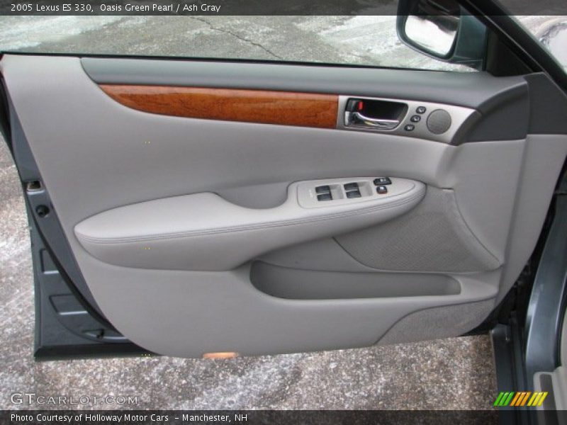 Oasis Green Pearl / Ash Gray 2005 Lexus ES 330