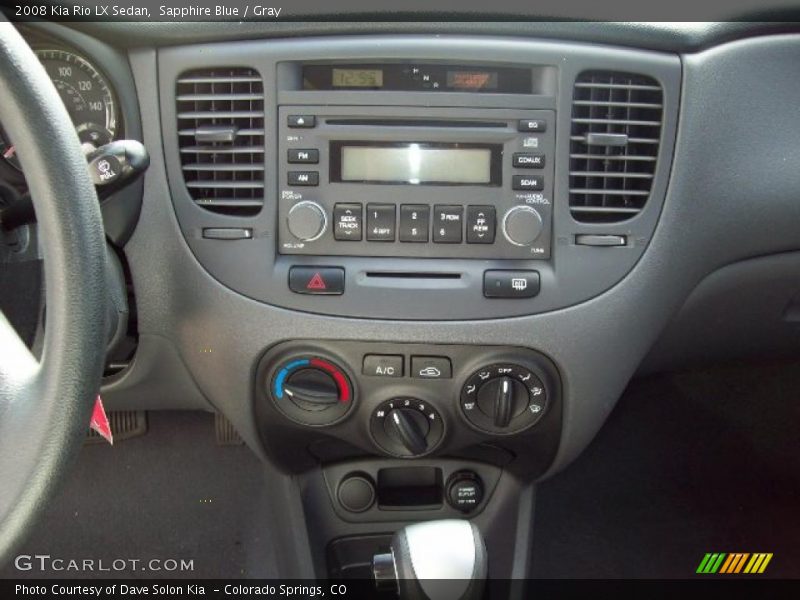 Sapphire Blue / Gray 2008 Kia Rio LX Sedan