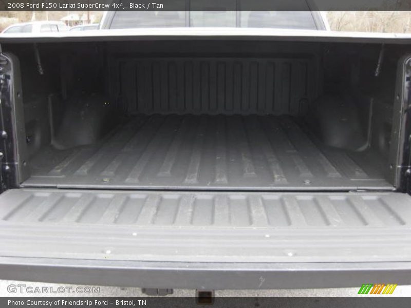 Black / Tan 2008 Ford F150 Lariat SuperCrew 4x4