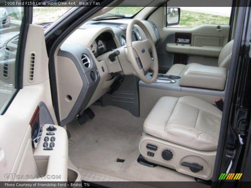  2008 F150 Lariat SuperCrew 4x4 Tan Interior