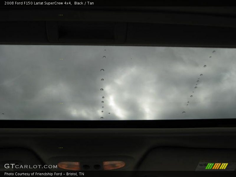 Black / Tan 2008 Ford F150 Lariat SuperCrew 4x4