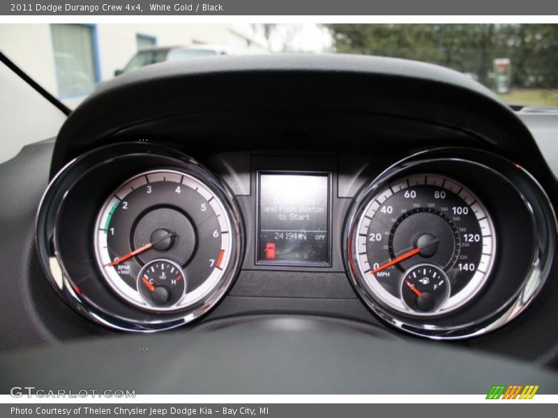  2011 Durango Crew 4x4 Crew 4x4 Gauges