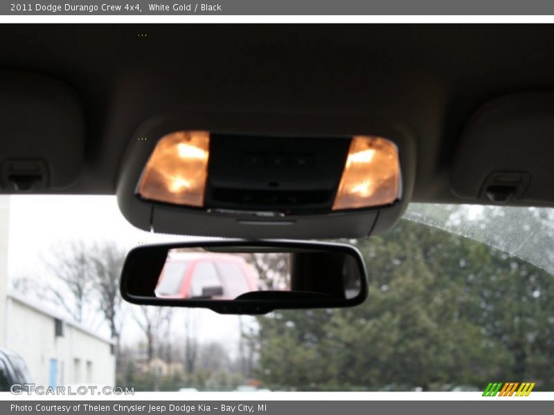 White Gold / Black 2011 Dodge Durango Crew 4x4