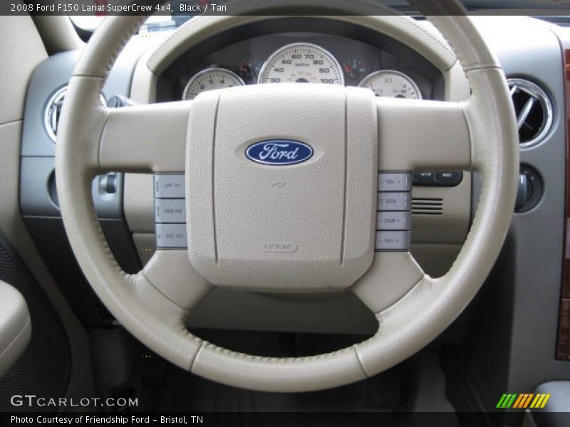  2008 F150 Lariat SuperCrew 4x4 Steering Wheel