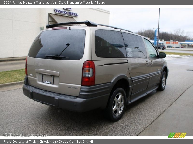 Dark Bronzemist Metallic / Taupe 2004 Pontiac Montana MontanaVision