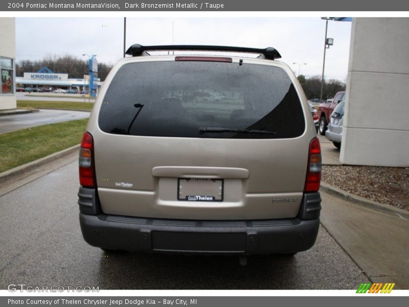 Dark Bronzemist Metallic / Taupe 2004 Pontiac Montana MontanaVision