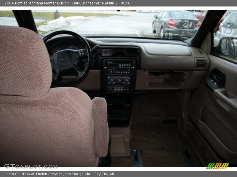 Dark Bronzemist Metallic / Taupe 2004 Pontiac Montana MontanaVision