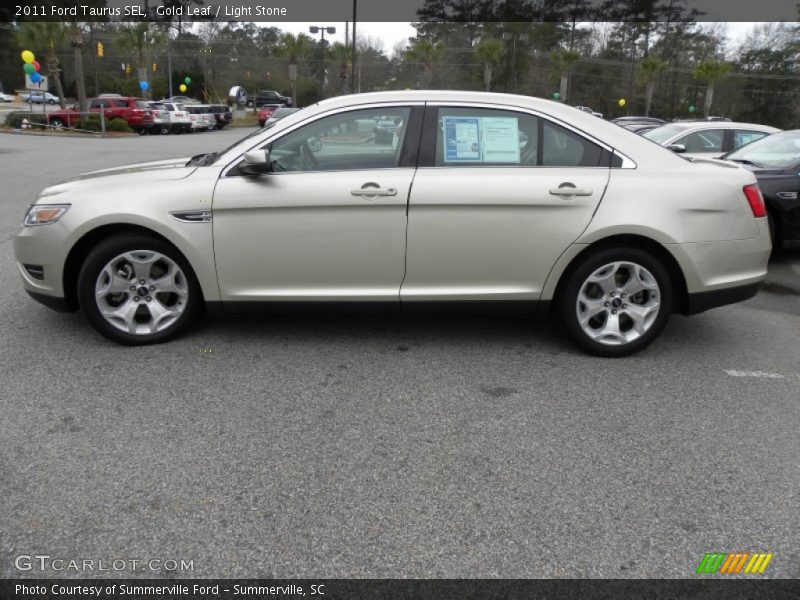 Gold Leaf / Light Stone 2011 Ford Taurus SEL