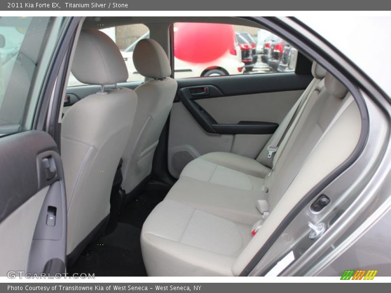 Titanium Silver / Stone 2011 Kia Forte EX
