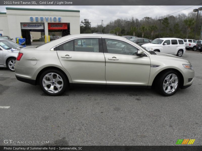 Gold Leaf / Light Stone 2011 Ford Taurus SEL