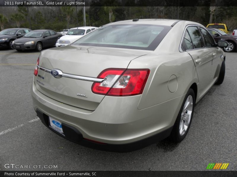 Gold Leaf / Light Stone 2011 Ford Taurus SEL