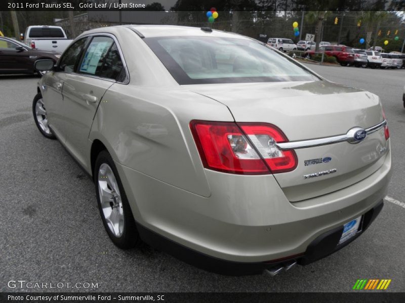 Gold Leaf / Light Stone 2011 Ford Taurus SEL