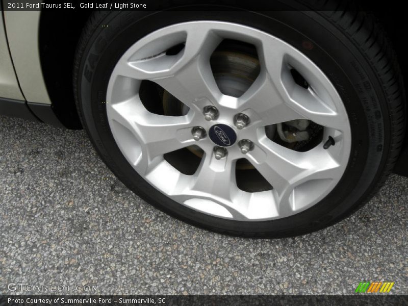 Gold Leaf / Light Stone 2011 Ford Taurus SEL
