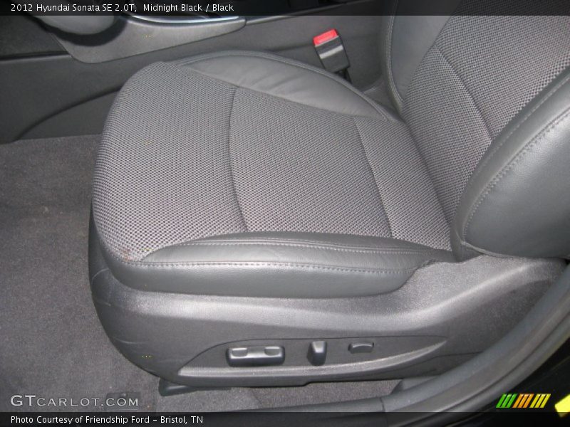 Midnight Black / Black 2012 Hyundai Sonata SE 2.0T