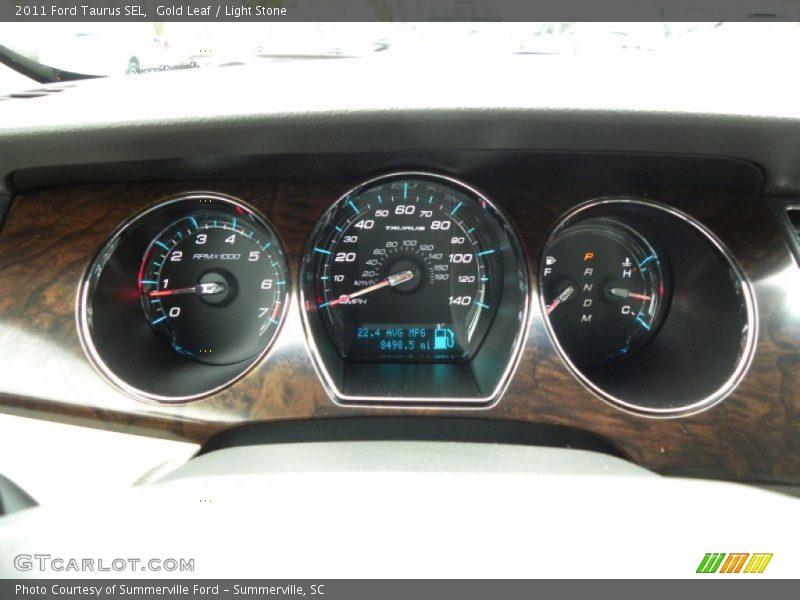 Gold Leaf / Light Stone 2011 Ford Taurus SEL