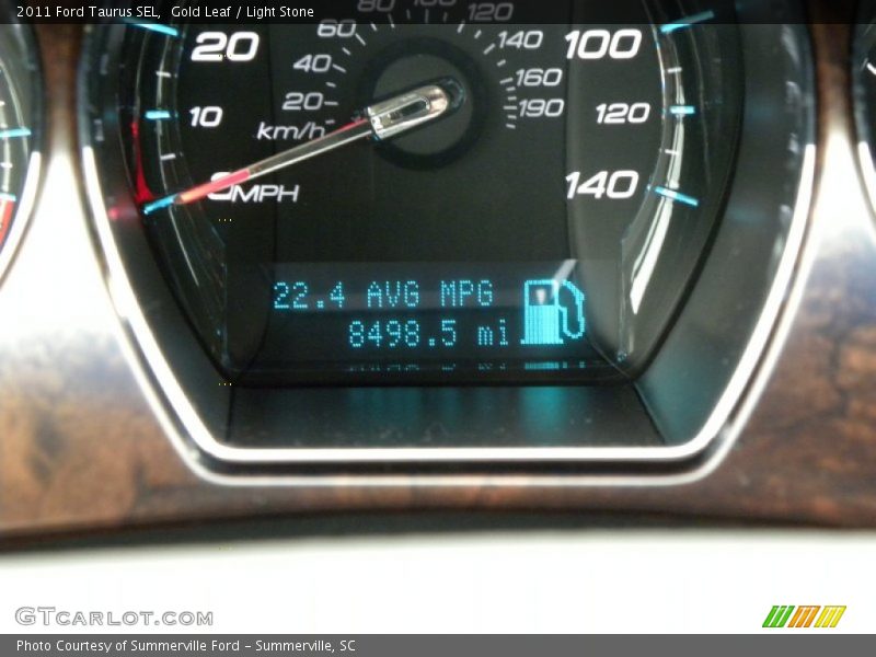 Gold Leaf / Light Stone 2011 Ford Taurus SEL