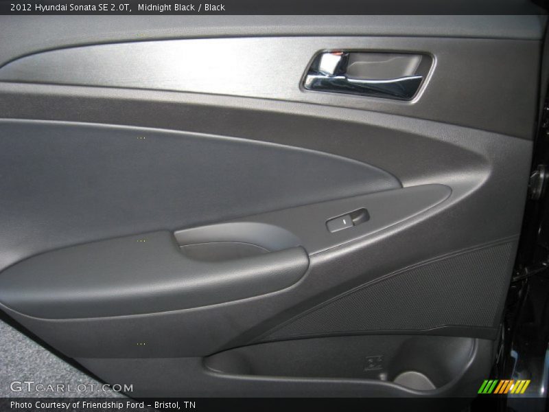 Midnight Black / Black 2012 Hyundai Sonata SE 2.0T