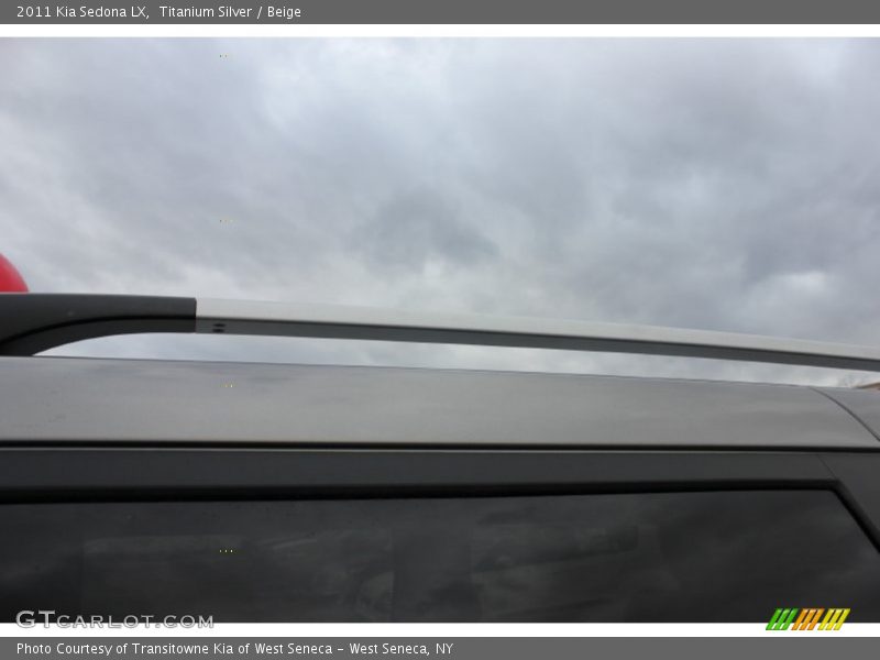Titanium Silver / Beige 2011 Kia Sedona LX