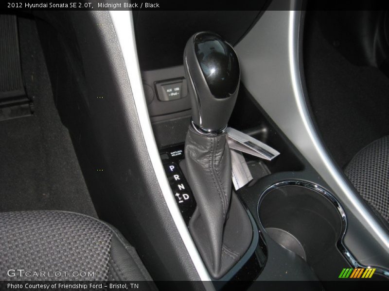 Midnight Black / Black 2012 Hyundai Sonata SE 2.0T