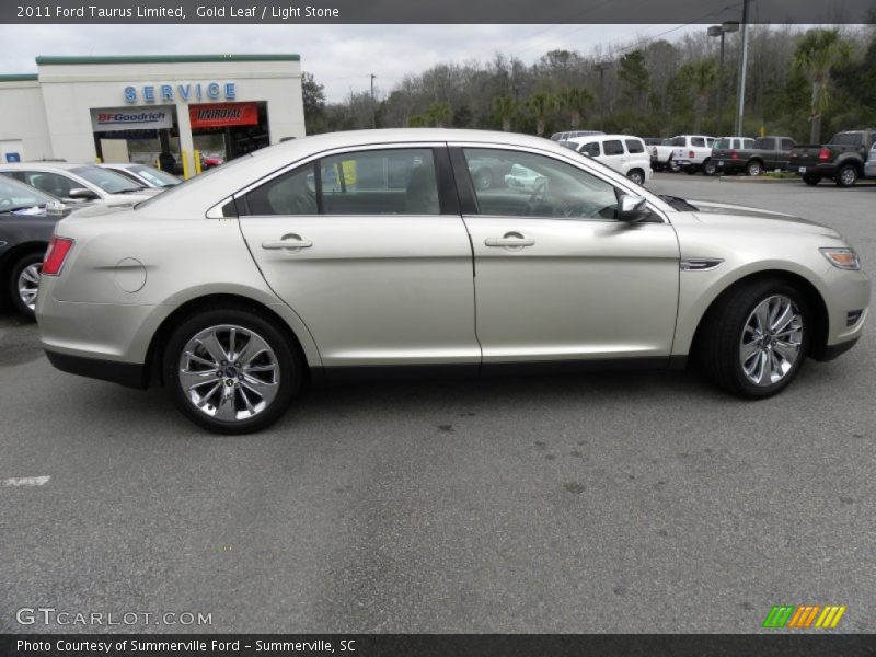 Gold Leaf / Light Stone 2011 Ford Taurus Limited