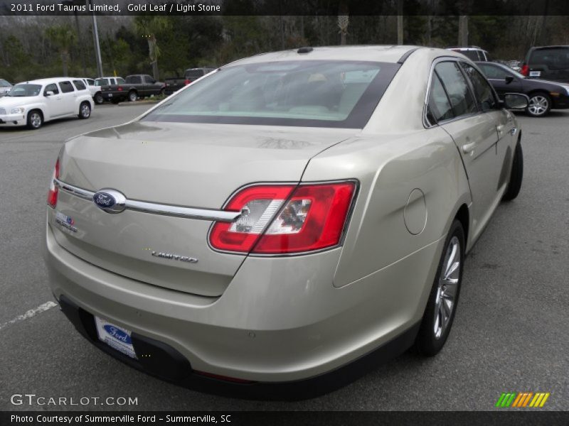 Gold Leaf / Light Stone 2011 Ford Taurus Limited
