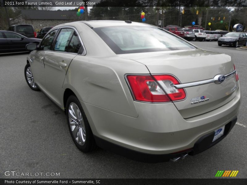 Gold Leaf / Light Stone 2011 Ford Taurus Limited
