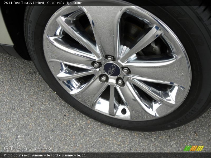 Gold Leaf / Light Stone 2011 Ford Taurus Limited