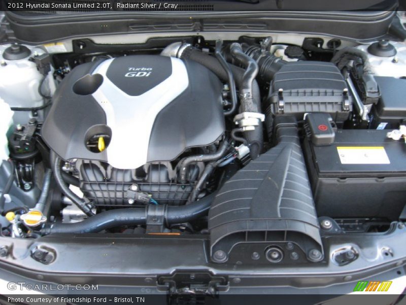 Radiant Silver / Gray 2012 Hyundai Sonata Limited 2.0T
