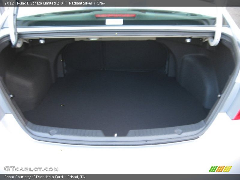 Radiant Silver / Gray 2012 Hyundai Sonata Limited 2.0T