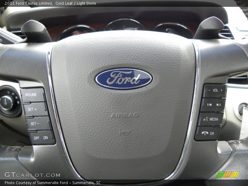 Gold Leaf / Light Stone 2011 Ford Taurus Limited