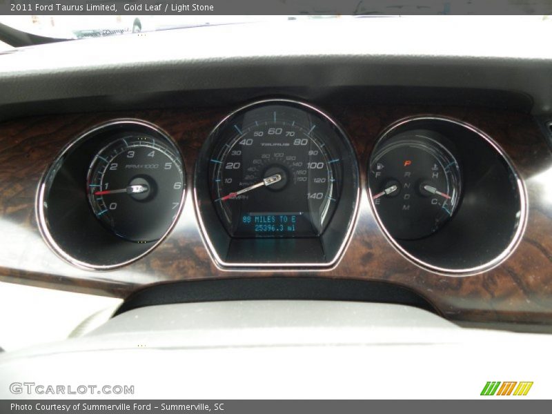 Gold Leaf / Light Stone 2011 Ford Taurus Limited