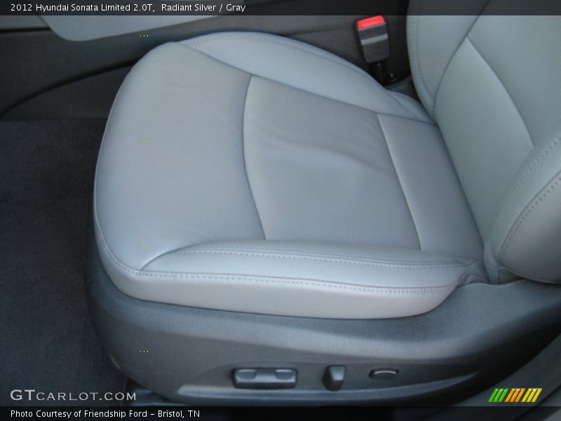 Radiant Silver / Gray 2012 Hyundai Sonata Limited 2.0T