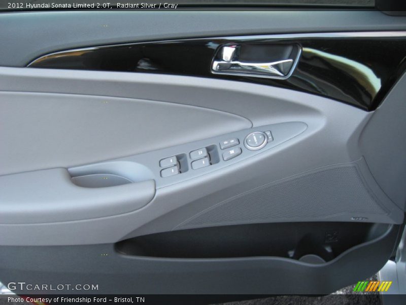 Radiant Silver / Gray 2012 Hyundai Sonata Limited 2.0T
