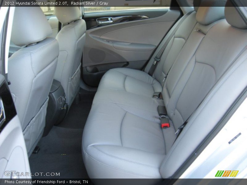 Radiant Silver / Gray 2012 Hyundai Sonata Limited 2.0T
