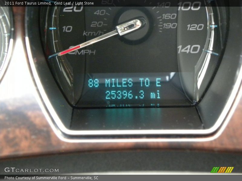 Gold Leaf / Light Stone 2011 Ford Taurus Limited