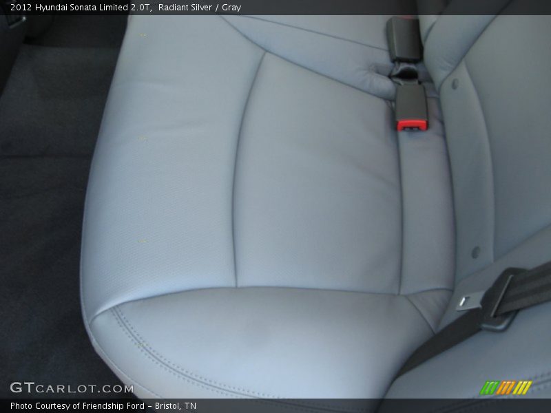 Radiant Silver / Gray 2012 Hyundai Sonata Limited 2.0T
