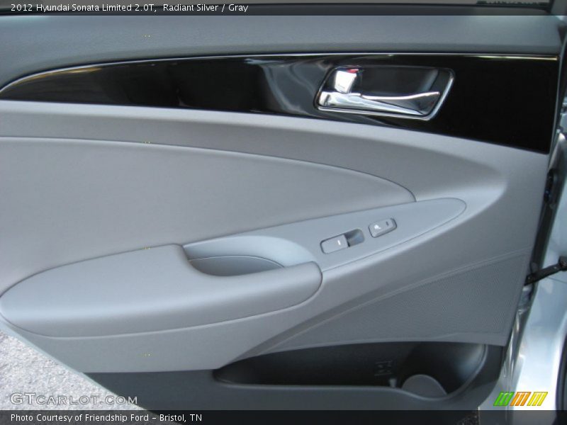Radiant Silver / Gray 2012 Hyundai Sonata Limited 2.0T