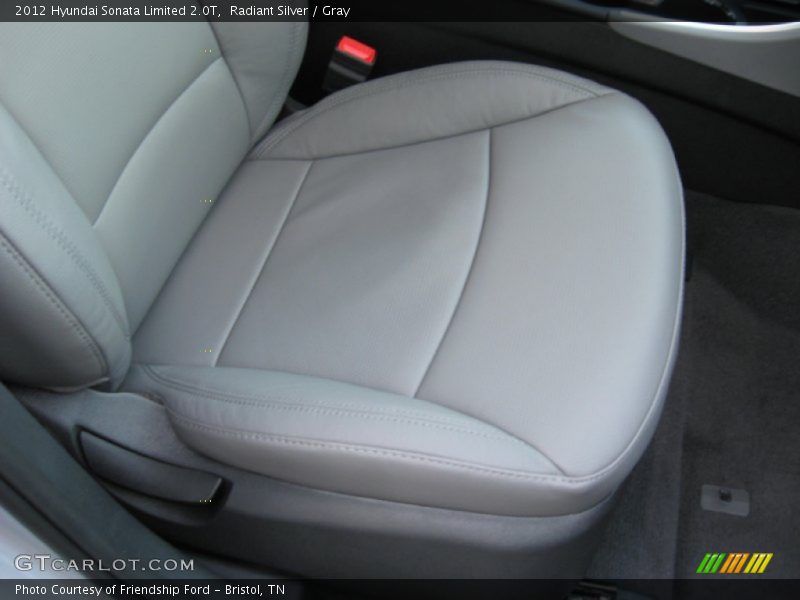 Radiant Silver / Gray 2012 Hyundai Sonata Limited 2.0T