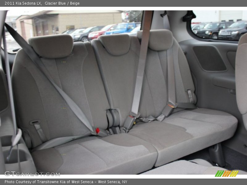 Glacier Blue / Beige 2011 Kia Sedona LX
