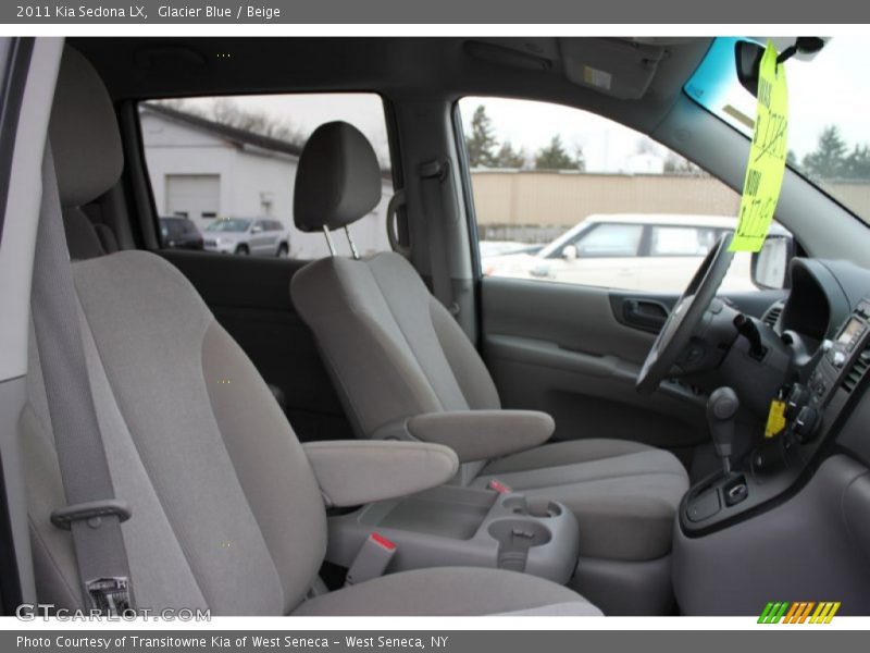 Glacier Blue / Beige 2011 Kia Sedona LX