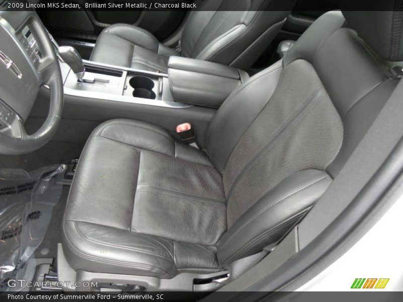 Brilliant Silver Metallic / Charcoal Black 2009 Lincoln MKS Sedan