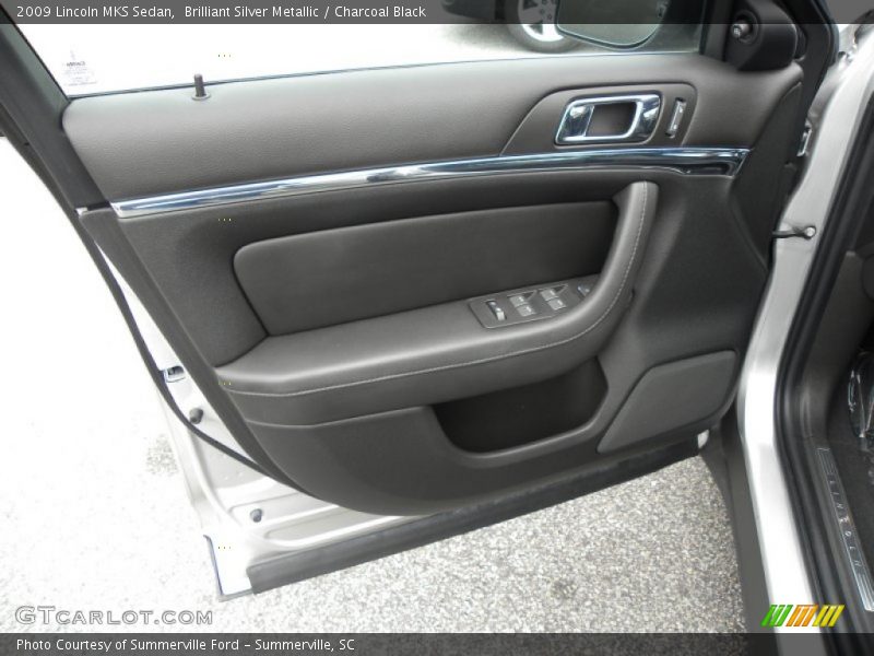 Brilliant Silver Metallic / Charcoal Black 2009 Lincoln MKS Sedan