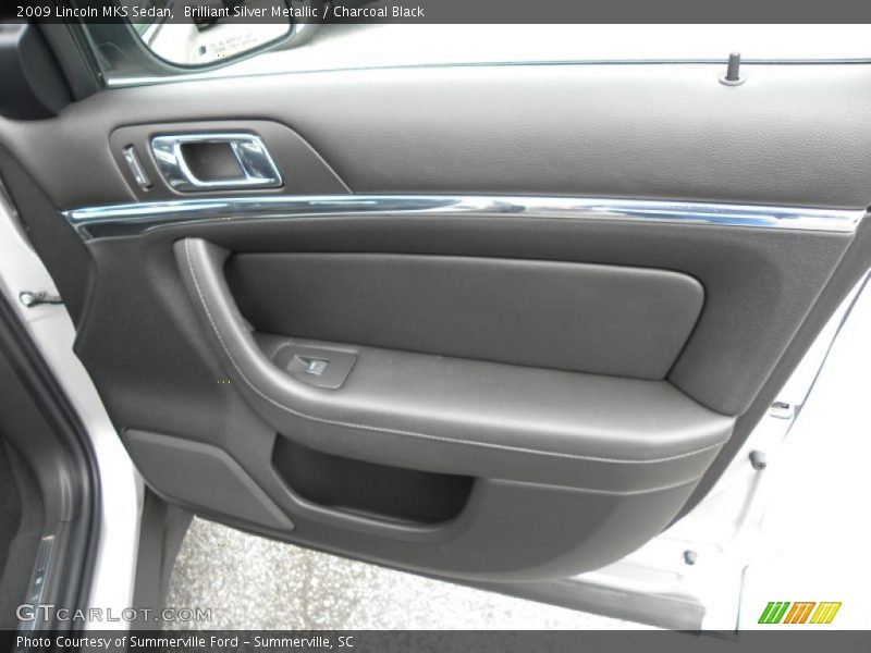 Brilliant Silver Metallic / Charcoal Black 2009 Lincoln MKS Sedan