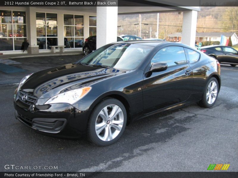Front 3/4 View of 2012 Genesis Coupe 2.0T