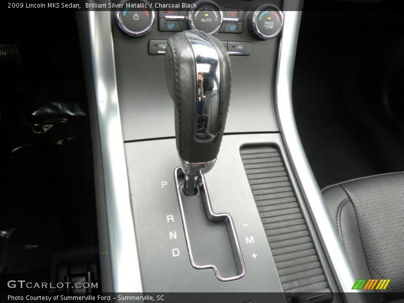 Brilliant Silver Metallic / Charcoal Black 2009 Lincoln MKS Sedan