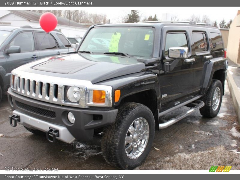 Black / Ebony/Light Cashmere 2009 Hummer H3
