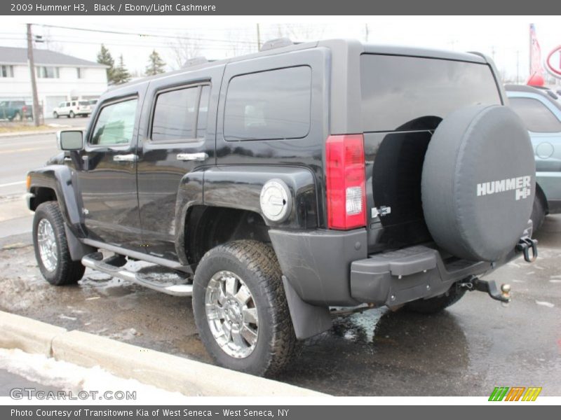 Black / Ebony/Light Cashmere 2009 Hummer H3