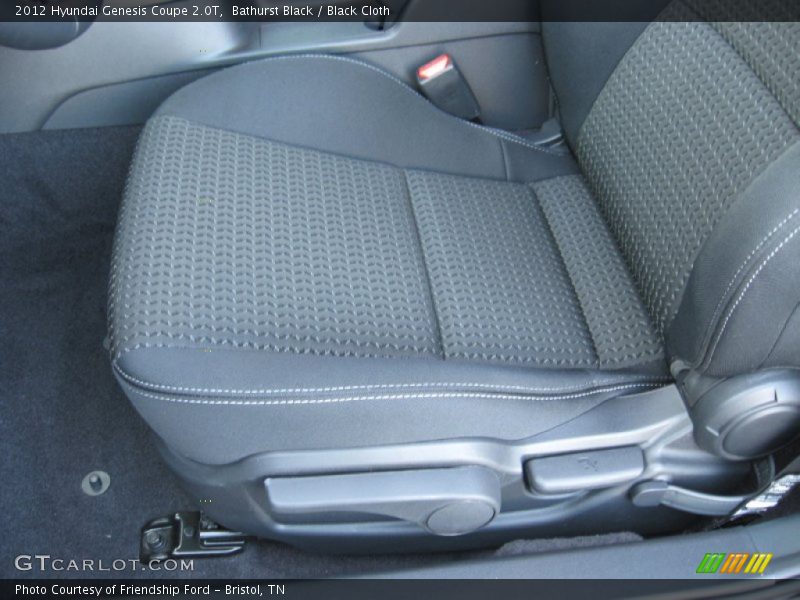Bathurst Black / Black Cloth 2012 Hyundai Genesis Coupe 2.0T