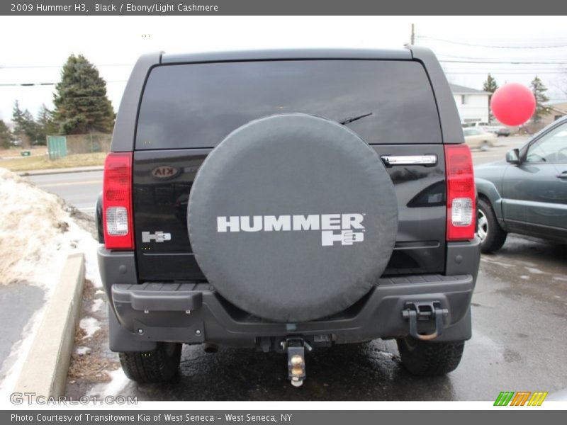Black / Ebony/Light Cashmere 2009 Hummer H3